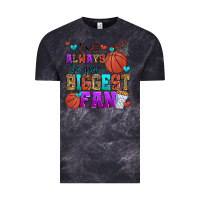 Cloud Black i will always be your biggest fan basketball Vintage Tee - Zillion Design Studio