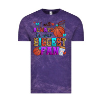 Cloud Purple i will always be your biggest fan basketball Vintage Tee - Zillion Design Studio