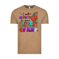 Vintage Coffee i will always be your biggest fan basketball Vintage Tee - Zillion Design Studio