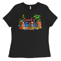 Black Punta Cana family vacation Ladies Tee - AdoDesignShop