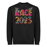Black race 2023 Heavyweight Sweatshirt - Zillion Design Studio