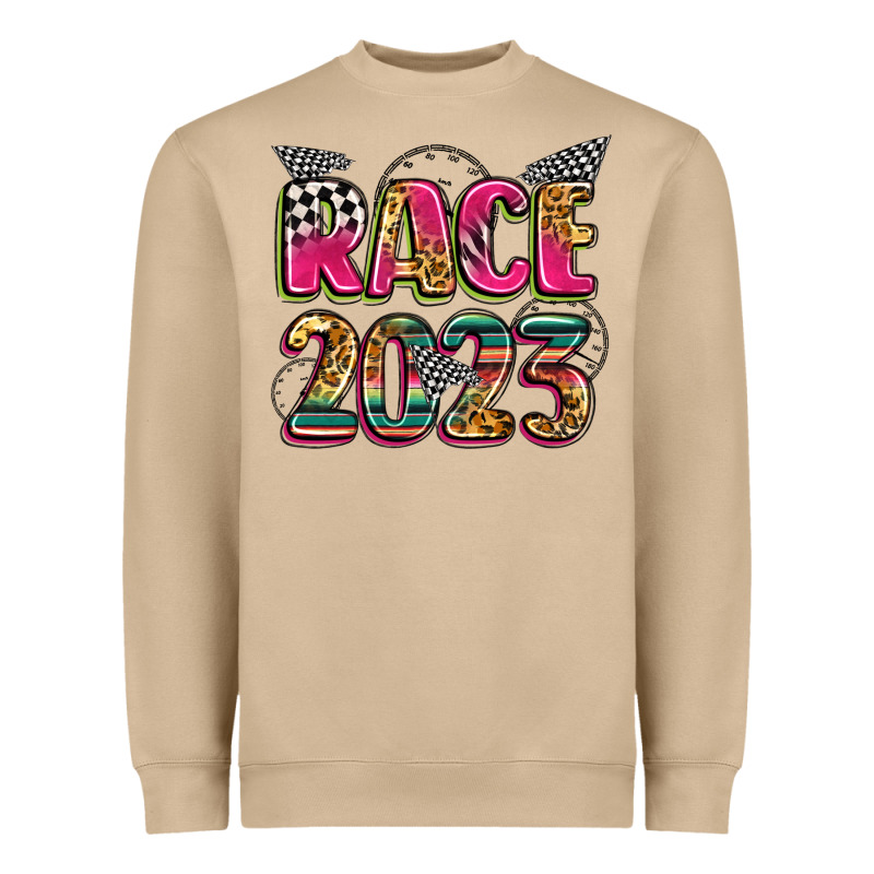 Race 2023 Heavyweight Sweatshirt by Zillion Design Studio | Teevron