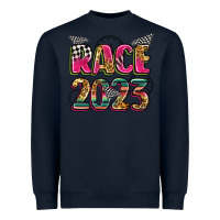 Navy race 2023 Heavyweight Sweatshirt - Zillion Design Studio