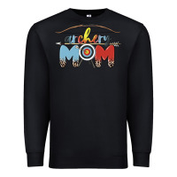 Black archery mom Premium Sweatshirt - MaliasSmallBusiness