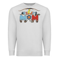 Dove Grey archery mom Premium Sweatshirt - MaliasSmallBusiness