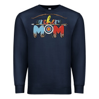 Navy archery mom Premium Sweatshirt - MaliasSmallBusiness