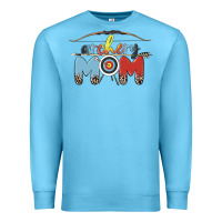 Ocean Blue archery mom Premium Sweatshirt - MaliasSmallBusiness