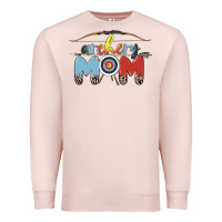 Pale Pink archery mom Premium Sweatshirt - MaliasSmallBusiness