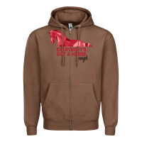 Chestnut Everybody's Got A Horse Neigh Zipper Hoodie - Bettercallsaul