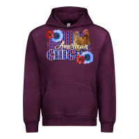 Mauve Wine American Chicken Urban Hoodie - Bettercallsaul