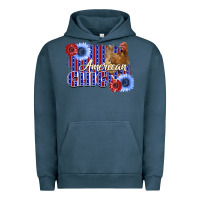 Pigment Midnight Navy American Chicken Urban Hoodie - Bettercallsaul