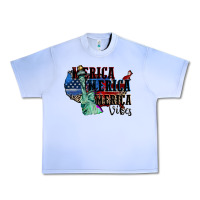 Grape Ice Merica Merica Merica vibes 4th of july Urban Heavy Tee - CowGirlArtShop