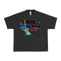Pigment Black Merica Merica Merica vibes 4th of july Urban Heavy Tee - CowGirlArtShop