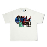 Pistachio Merica Merica Merica vibes 4th of july Urban Heavy Tee - CowGirlArtShop