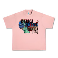 Salmon Merica Merica Merica vibes 4th of july Urban Heavy Tee - CowGirlArtShop