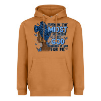 Meerkat even in the midst of may storm afro woman Heavyweight Hoodie - MaliasSmallBusiness
