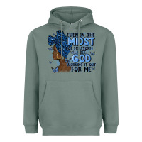Sage even in the midst of may storm afro woman Heavyweight Hoodie - MaliasSmallBusiness