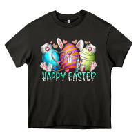 Asphalt happy easter day eggs nurse Heavy Core Tee - RacoonDesign