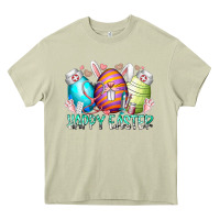 Mossy happy easter day eggs nurse Heavy Core Tee - RacoonDesign