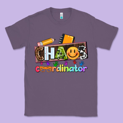 Teacher Chaos Coordinator Classic Tee Designed By Adodesignshop