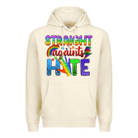 Sandshell Straight Againts Hate Premium Hoodie - BundleAndBundleShop