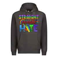 Smoke Straight Againts Hate Premium Hoodie - BundleAndBundleShop