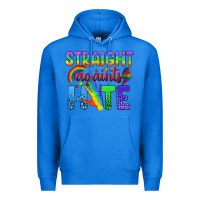 True Royal Straight Againts Hate Premium Hoodie - BundleAndBundleShop