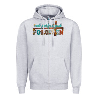 Heather Grey not perfect just forgiven Zipper Hoodie - Artiststas