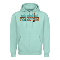 Seafoam not perfect just forgiven Zipper Hoodie - Artiststas