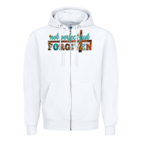 White not perfect just forgiven Zipper Hoodie - Artiststas