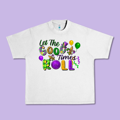 Let The Good Times Roll Urban Heavy Tee Designed By Fadigitalartstudio