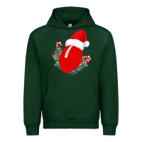 Forest Green Christmas Football Urban Hoodie - Bettercallsaul