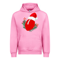 Fuchsia Pink Christmas Football Urban Hoodie - Bettercallsaul