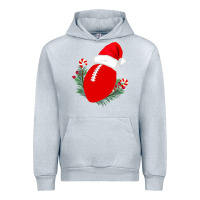 Heather Grey Christmas Football Urban Hoodie - Bettercallsaul