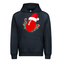 Navy Christmas Football Urban Hoodie - Bettercallsaul