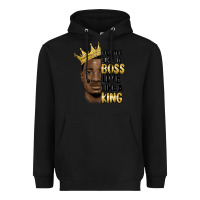 Black hustle like a boss live like a king malia Heavyweight Hoodie - MaliasSmallBusiness