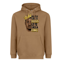 Toasted Coconut hustle like a boss live like a king malia Heavyweight Hoodie - MaliasSmallBusiness