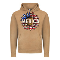 Vintage Camel merica with sunflower Vintage Hoodie - texasbilliewilder