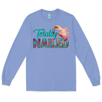 Colony Blue totally nailed bbs Long Sleeve Tee - BundleAndBundleShop
