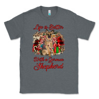 Charcoal Heather Christmas life is better with a german shepherd Classic Tee - JahusDesignShop