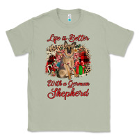 Matcha Christmas life is better with a german shepherd Classic Tee - JahusDesignShop
