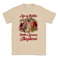 Mushroom Christmas life is better with a german shepherd Classic Tee - JahusDesignShop