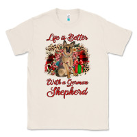 Natural Christmas life is better with a german shepherd Classic Tee - JahusDesignShop