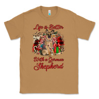 Toasted Coconut Christmas life is better with a german shepherd Classic Tee - JahusDesignShop