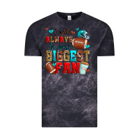 Cloud Black i will always be your biggest fan american footbal Vintage Tee - Zillion Design Studio