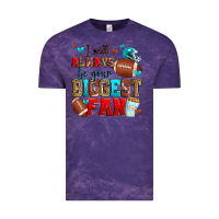 Cloud Purple i will always be your biggest fan american footbal Vintage Tee - Zillion Design Studio
