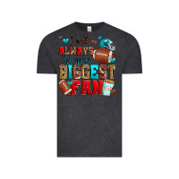 Vintage Black i will always be your biggest fan american footbal Vintage Tee - Zillion Design Studio