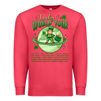 Cardinal lucky world tour st. patricks day Premium Sweatshirt - MaliasSmallBusiness