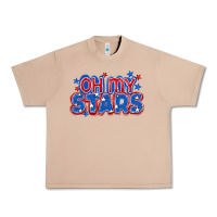 Burro Oh my stars 4th of july Urban Heavy Tee - CowGirlArtShop