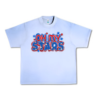 Grape Ice Oh my stars 4th of july Urban Heavy Tee - CowGirlArtShop